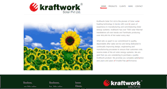 Desktop Screenshot of kraftworksolar.com